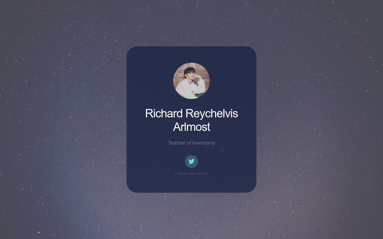 Carrd profile picture for @richi
